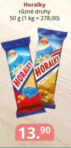 Potraviny CZ Horalky nabídka