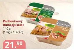 Potraviny CZ Pochoutkový, Rumcajs salát nabídka