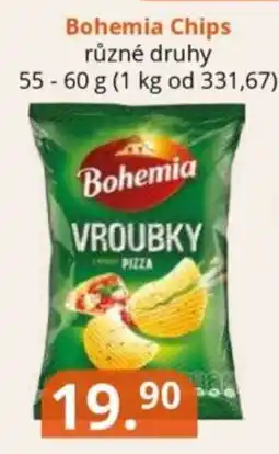 Potraviny CZ Bohemia Chips nabídka
