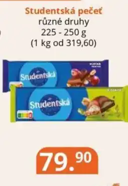 Potraviny CZ Studentská pečeť nabídka