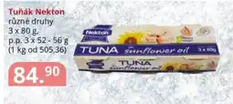 Potraviny CZ Tuňák Nekton nabídka