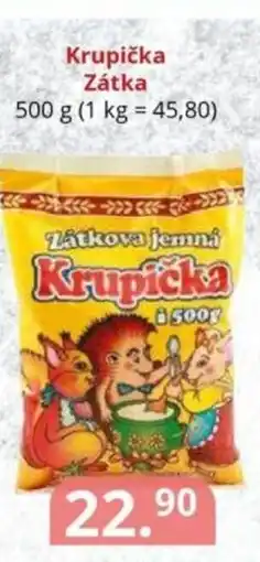 Potraviny CZ Krupička Zátka nabídka