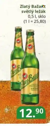 Potraviny CZ Zlatý Bažant světlý ležák nabídka