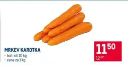 Makro MRKEV KAROTKA nabídka