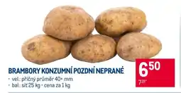 Makro Brambory konzumní pozdní neprané nabídka