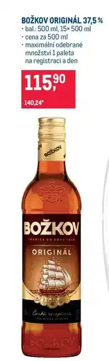 Makro Božkov Originál 37,5 % nabídka