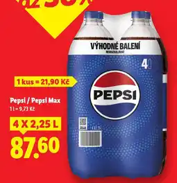 Lidl Pepsi max nabídka