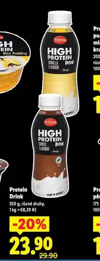 Lidl Protein drink nabídka
