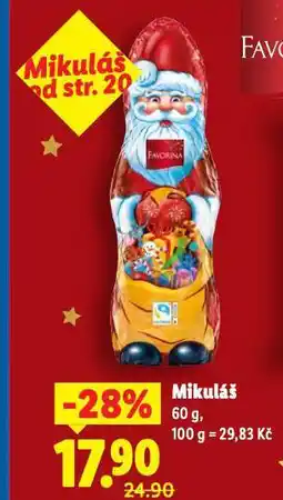 Lidl Mikuláš nabídka