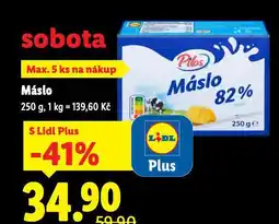 Lidl Máslo nabídka