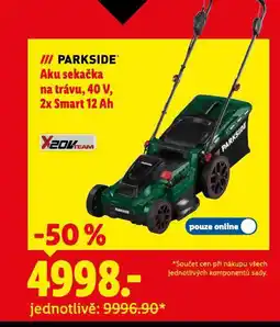 Lidl Parkside aku sekačka na trávu nabídka