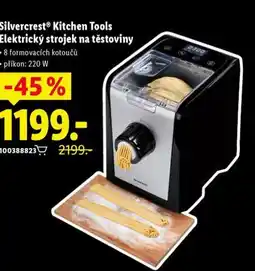 Lidl Silvercrest elektrický strojek na těstoviny nabídka