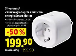 Lidl Silvercrest zásuvkový adaptér nabídka