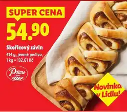 Lidl Skořicový závin nabídka