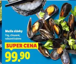 Lidl Mušle slávky nabídka
