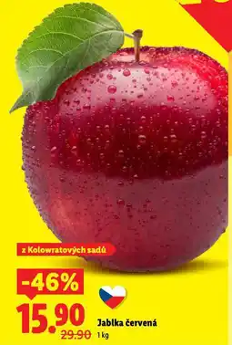 Lidl Jablka červená nabídka
