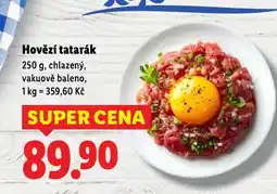 Lidl Hovězí tatarák nabídka