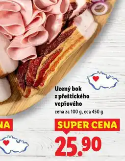 Lidl Uzený bok z přeštického vepřového nabídka