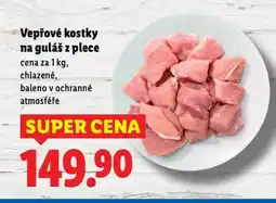 Lidl Vepřové kostky na guláš z pece nabídka