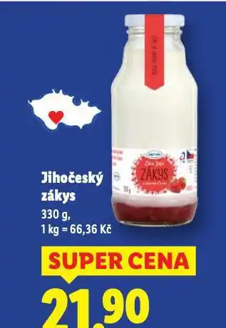 Lidl Jihočeský zákys nabídka