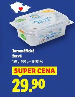 Lidl Jaroměřické žervé nabídka