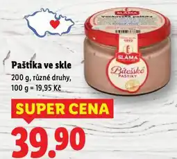 Lidl Paštika ve skle nabídka