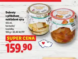 Lidl Dobroty s příběhem nakládané sýry nabídka