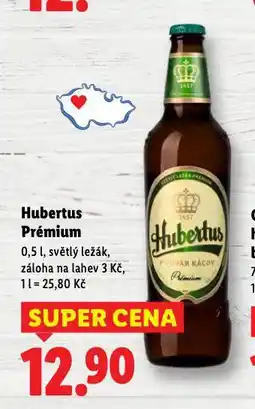 Lidl Pivo hubertus nabídka