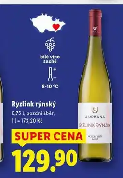 Lidl Ryzlink rýnský nabídka
