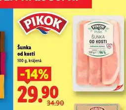 Lidl Šunka od kosti nabídka