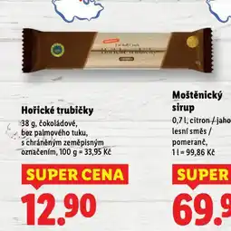 Lidl Hořické trubičky nabídka