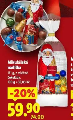 Lidl Mikulášská nadílka nabídka