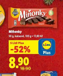 Lidl Miňonky nabídka