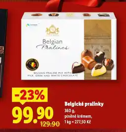 Lidl Belgické pralinky nabídka
