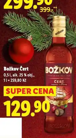 Lidl Božkov čert nabídka