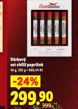 Lidl Dárkový set chilli papriček nabídka
