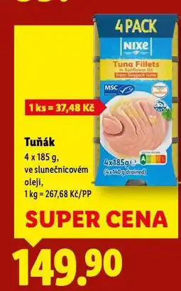Lidl Tuňák nabídka