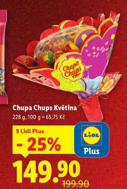 Lidl Chupa chups květina nabídka