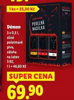 Lidl Pivo démon nabídka