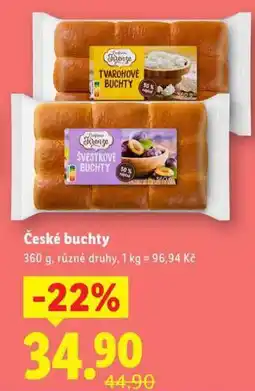 Lidl České buchty nabídka