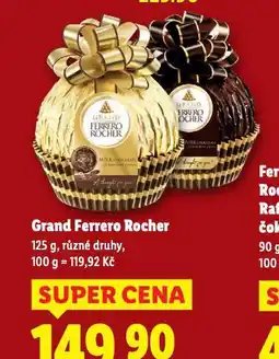 Lidl Grand ferrero rocher nabídka