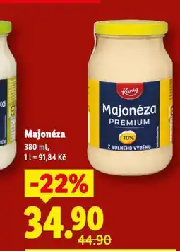 Lidl Majonéza nabídka