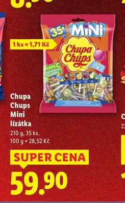 Lidl Chupa chups mini lízátka nabídka