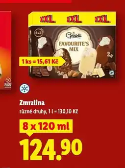 Lidl Zmrzlina nabídka