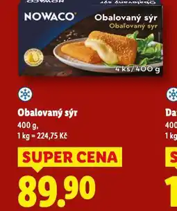 Lidl Obalovaný sýr nabídka
