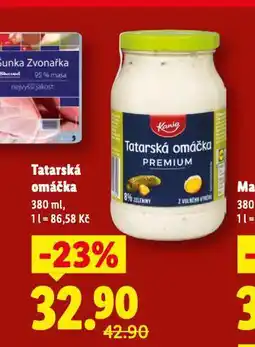 Lidl Tatarská omáčka nabídka