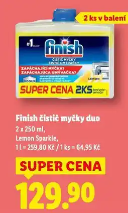 Lidl Finish čistič myčky nabídka