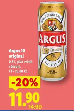 Lidl Pivo argus nabídka
