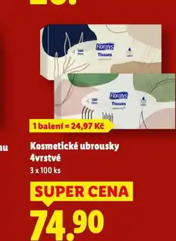 Lidl Kosmetické ubrousky nabídka
