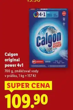Lidl Calgon power gel změkčovač vody nabídka